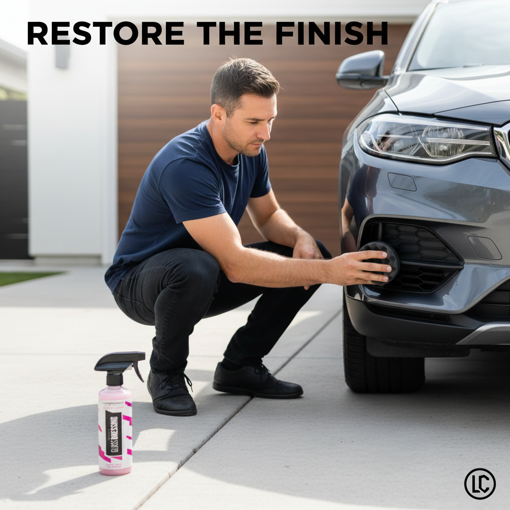 Gloss Plastic Trim Dressing with Applicator
