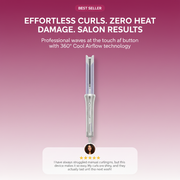 Effortless Auto-Rotating Hair Styler for Salon-Grade Bouncy Curls with Zero Heat Damage