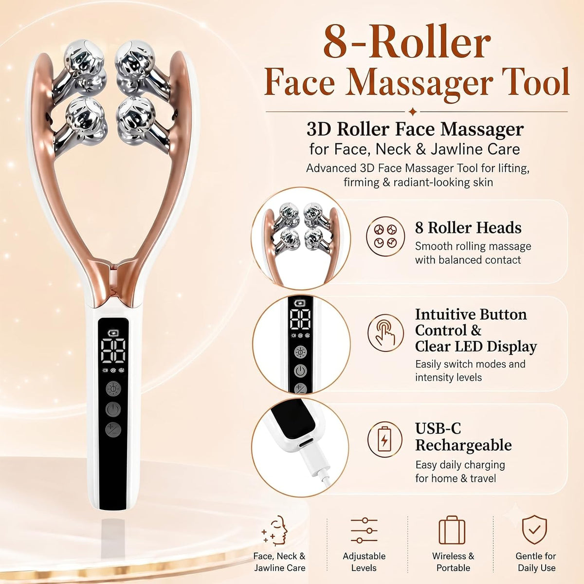 SculptGlow™ Facial Massager
