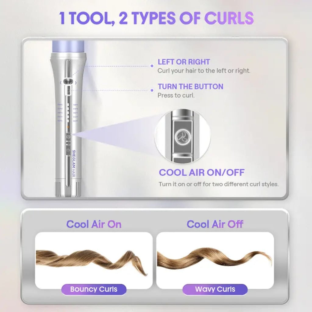 Effortless Auto-Rotating Hair Styler for Salon-Grade Bouncy Curls with Zero Heat Damage